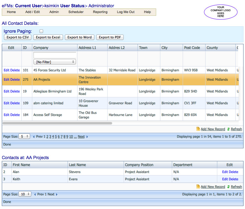 Facilities Management Software